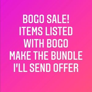 BOGO SALE!!